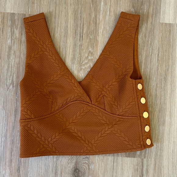 Anthropologie Maeve Orange tank - Picture 2 of 8